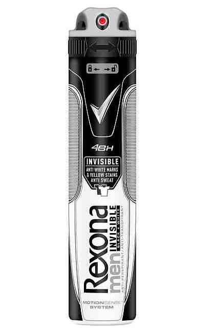 Rexona deo 150ml for men invisible B&W